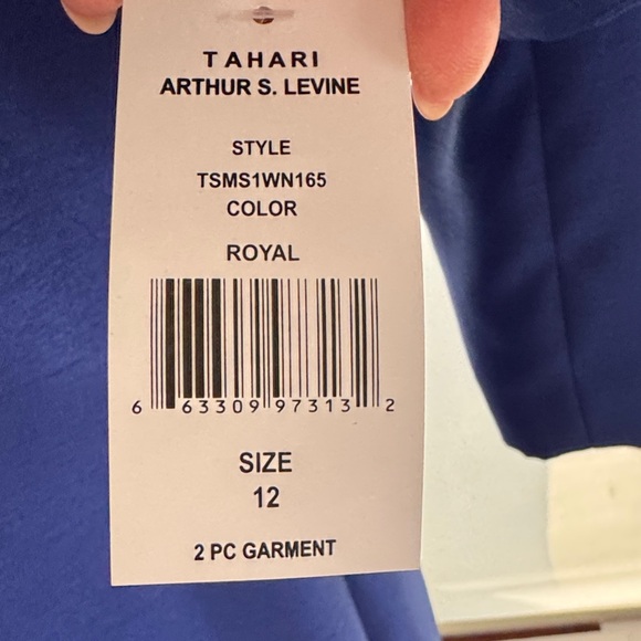 Elegant Blue Women's Sheath Dress with Jacket. NWT. - Picture 3 of 9